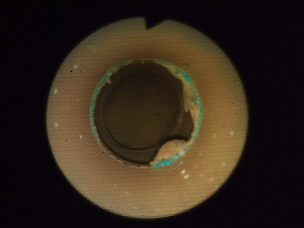 画像：被覆銅管 給湯管 内視鏡写真