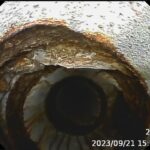 サムネイル：台所排水管管内状況