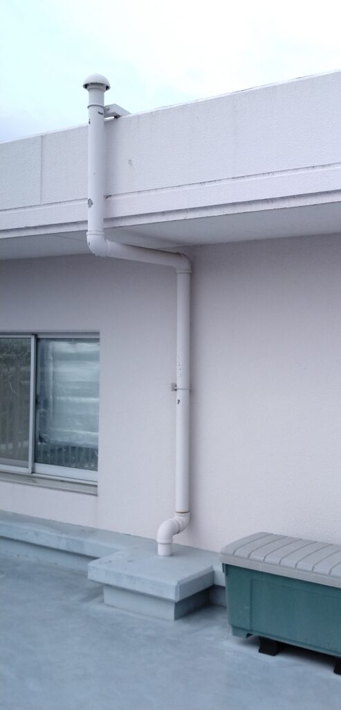 画像：既存通気管