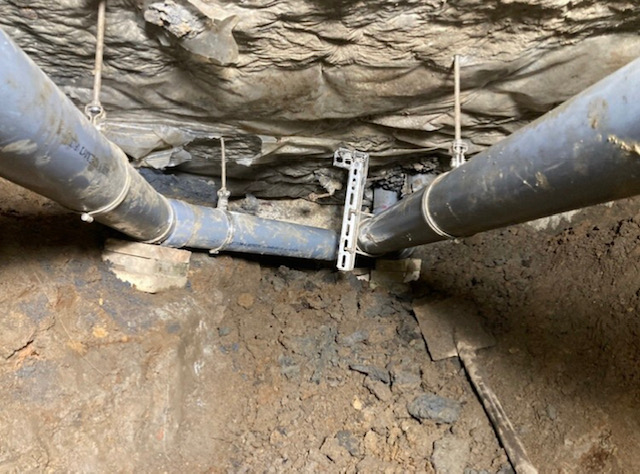 画像：既存排水管