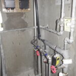 サムネイル：新設給水管　PS内