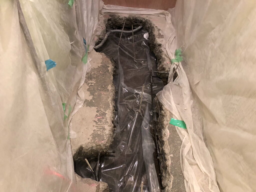 画像：埋め戻し