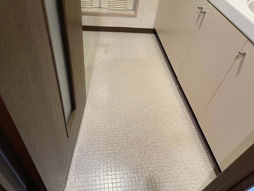 画像：室内施工前