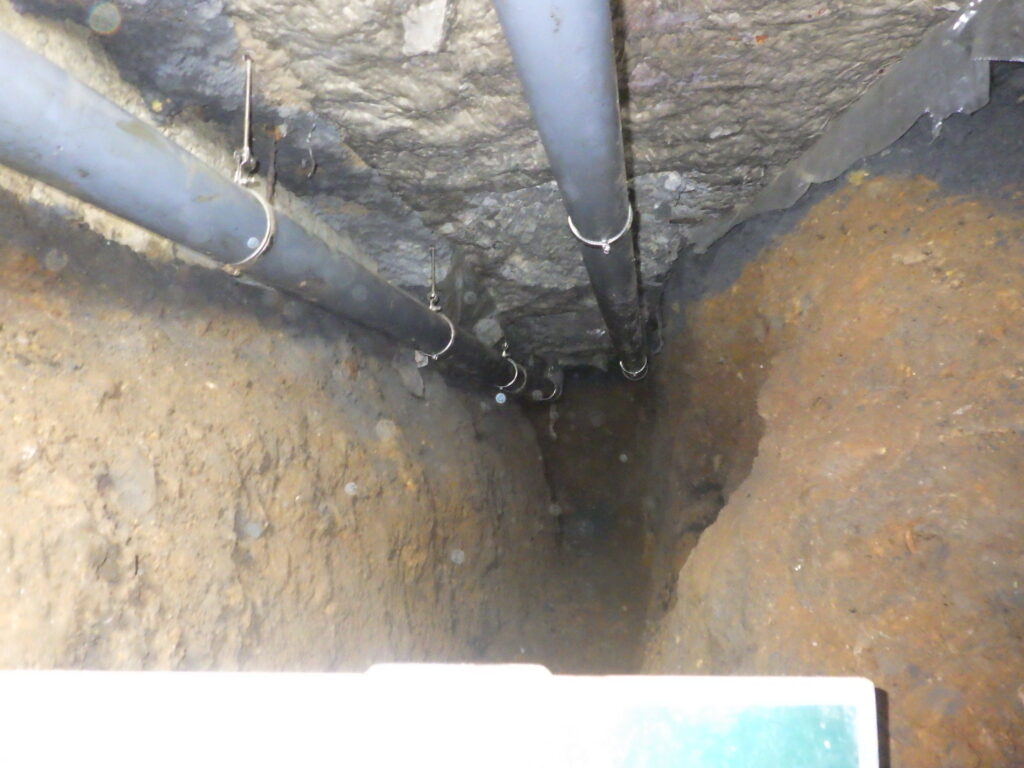 画像：新規排水管