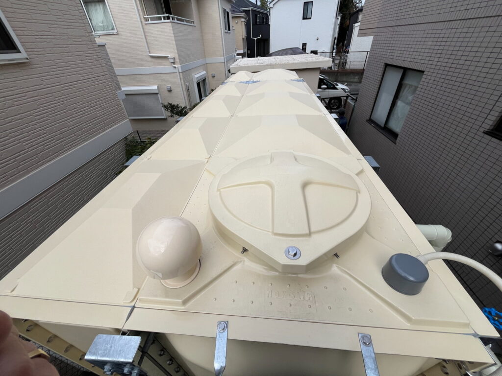 画像：新規受水槽