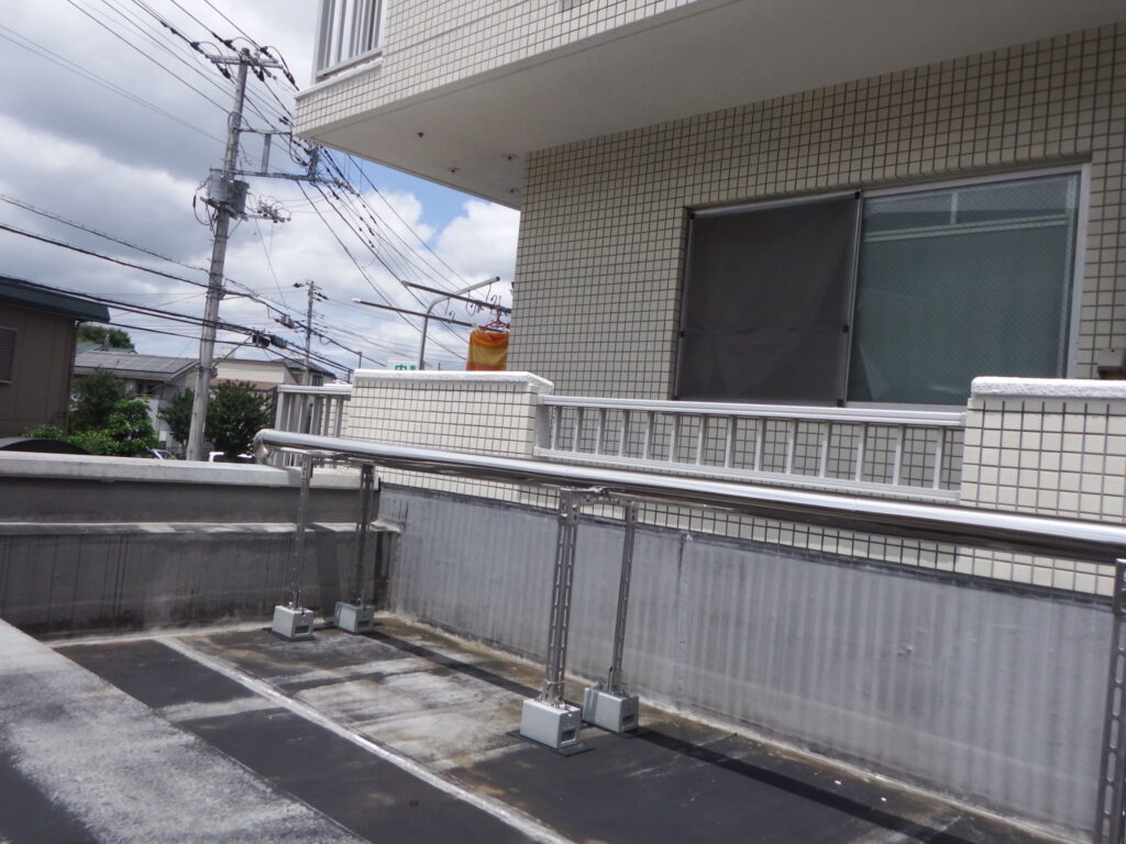 画像：新規給水管保温