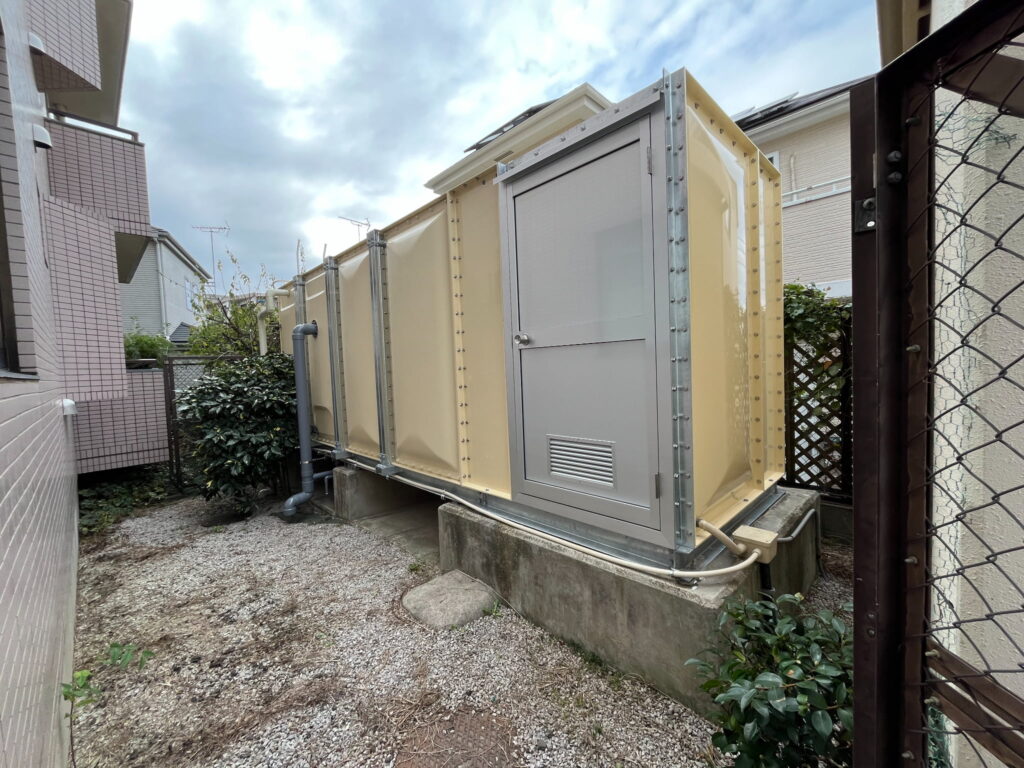 画像：新規受水槽