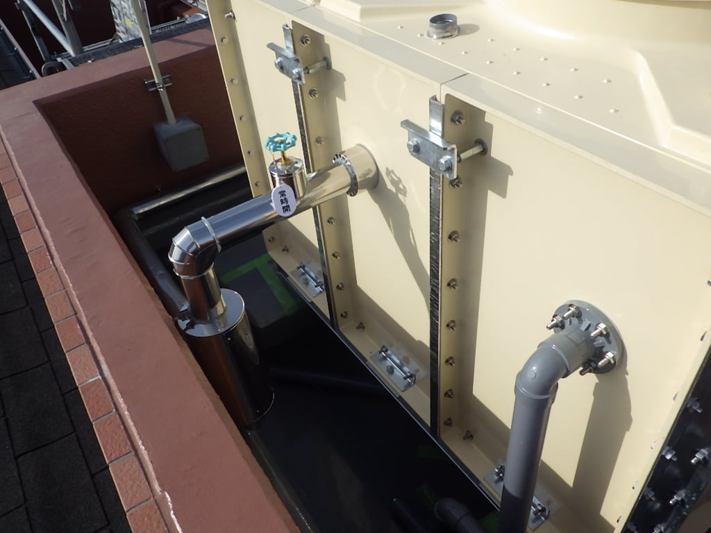 画像：新規配管保温