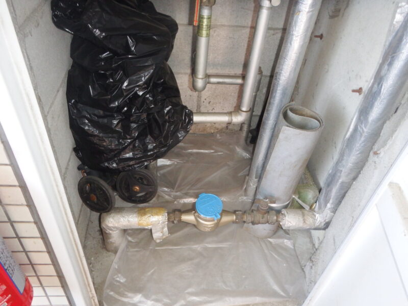 画像：給排水設備更新工事