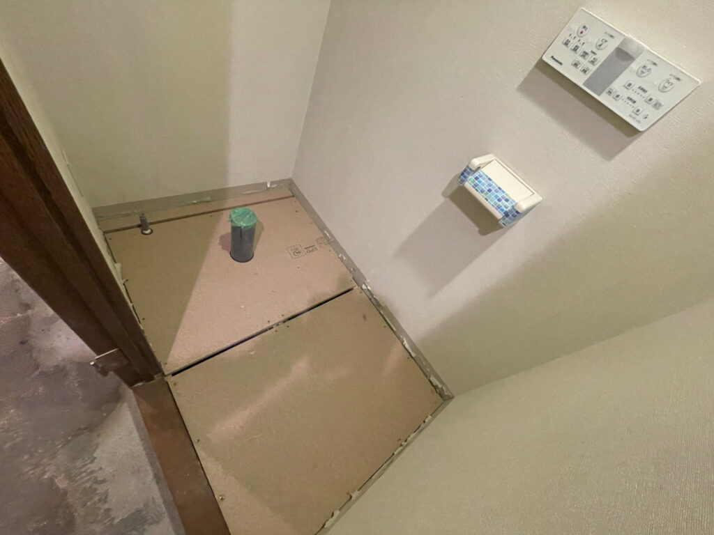 画像：下地組み