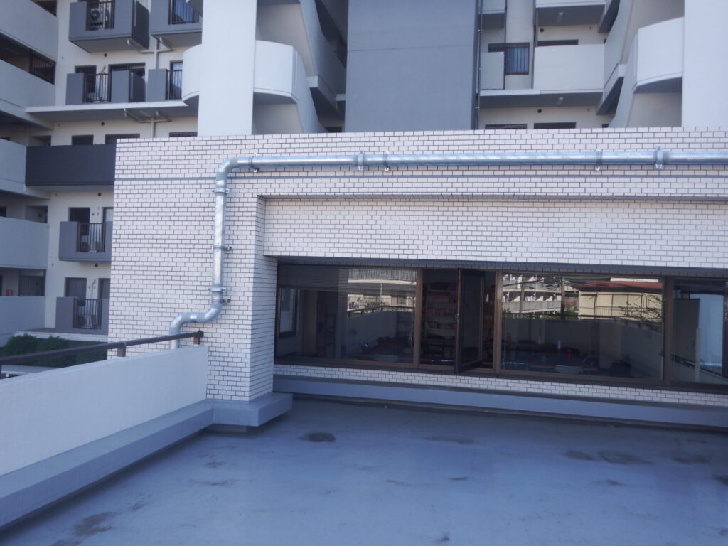 画像：新規配管