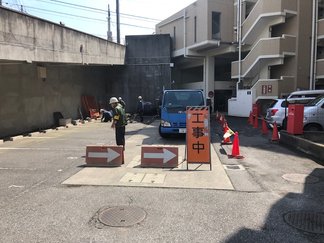 画像：浄化槽更新工事