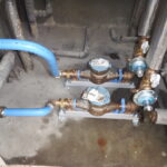 サムネイル：新設給水管　PS内