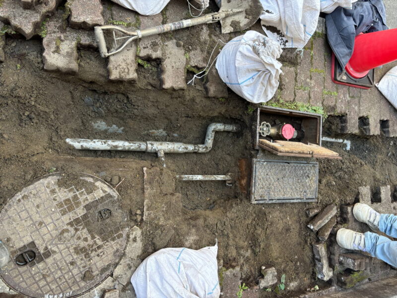 画像：給排水設備更新工事