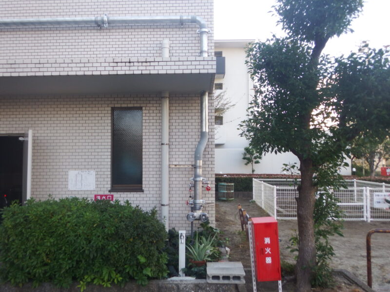 画像：消火設備改修工事